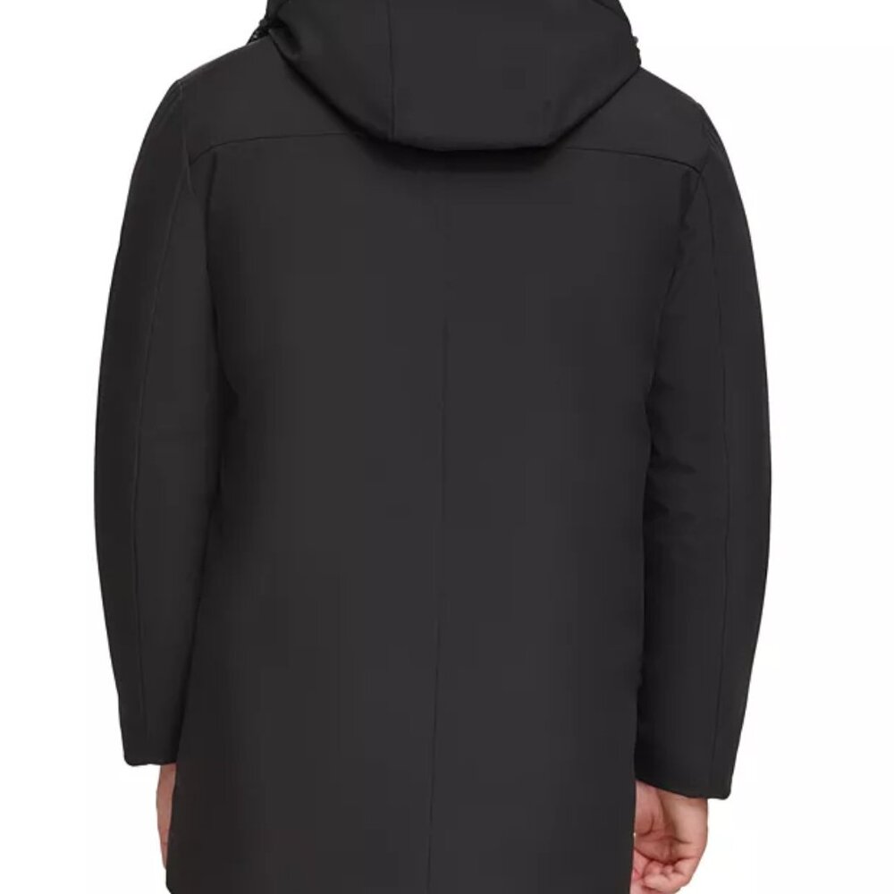 Calvin Klein NWT Parka Men's Medium Black - Waterproof - Picture 3 of 10